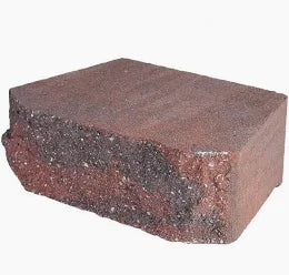 Paver Castlewall Red/Charcoal - 12"x4"x8" - #6142