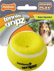 Dog Toy Tennis Ball Gripz - Yellow - Medium - #27597