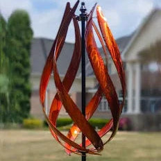 Amber Luminous Stratus - Wind Spinner - Marshall - 17"w x 31" - #32786
