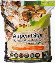Bedding Substrate Aspen Digs - 24 Quart - #30139