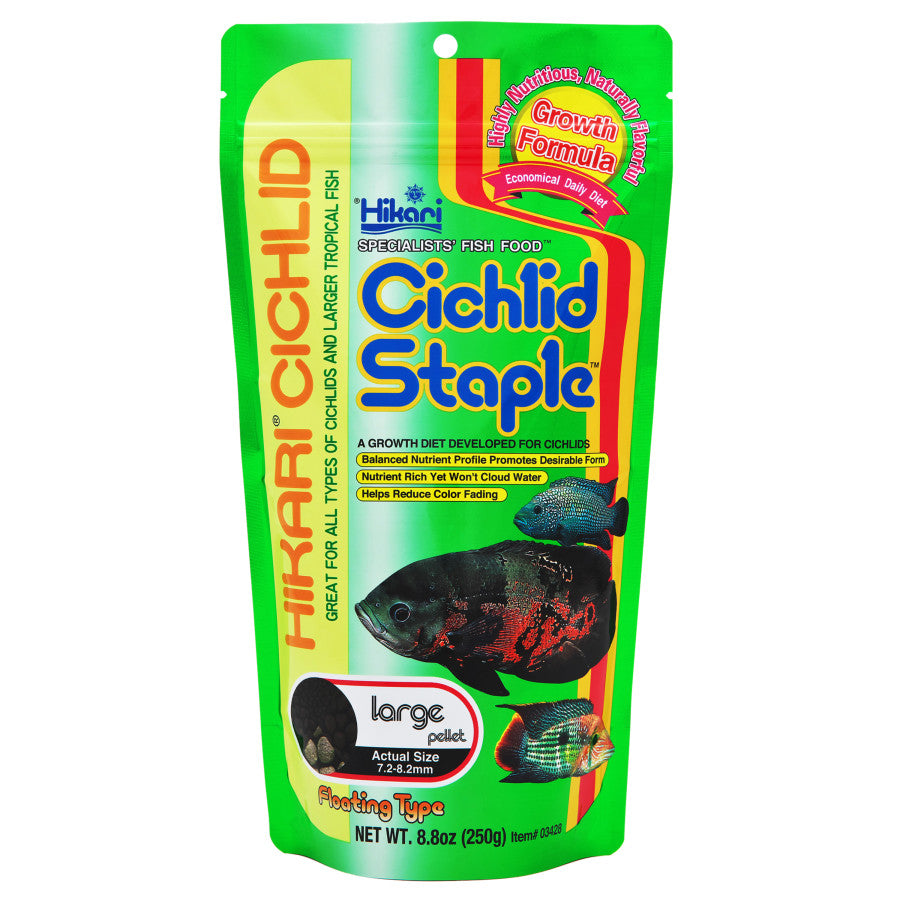Cichlid Fish Pellets - 8.8 oz - Large - #29137