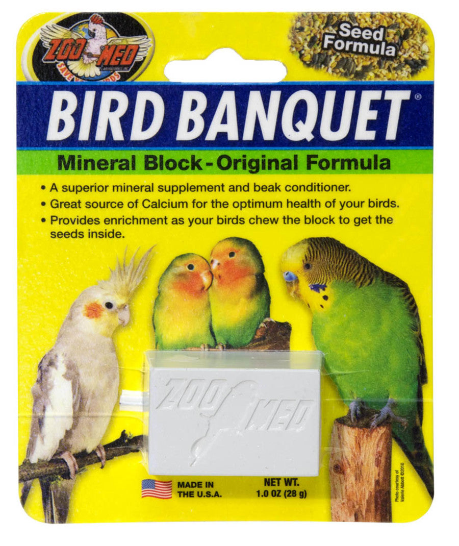 Bird Banquet Mineral Block Small - 1 oz - #27215