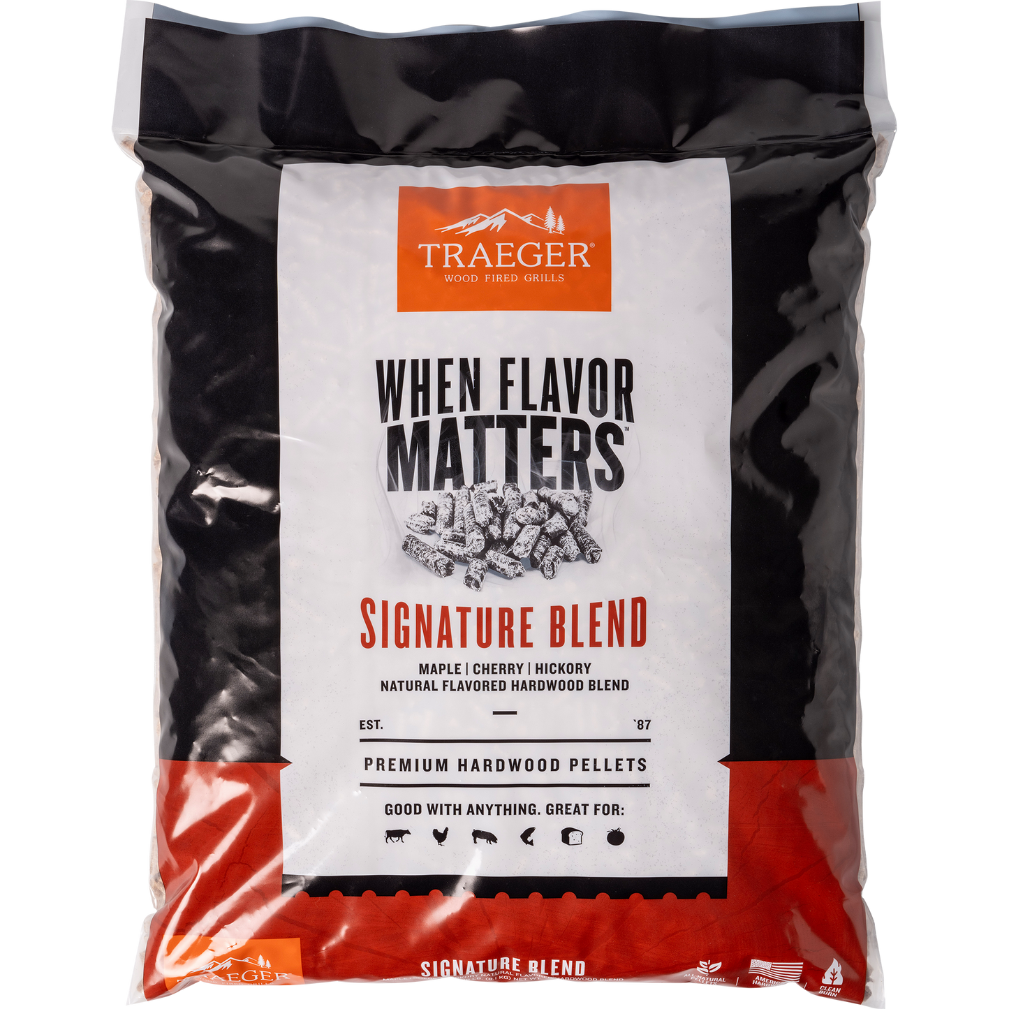 Signature Blend Traeger Pellets - 20 Lbs - PEL331 - #24357
