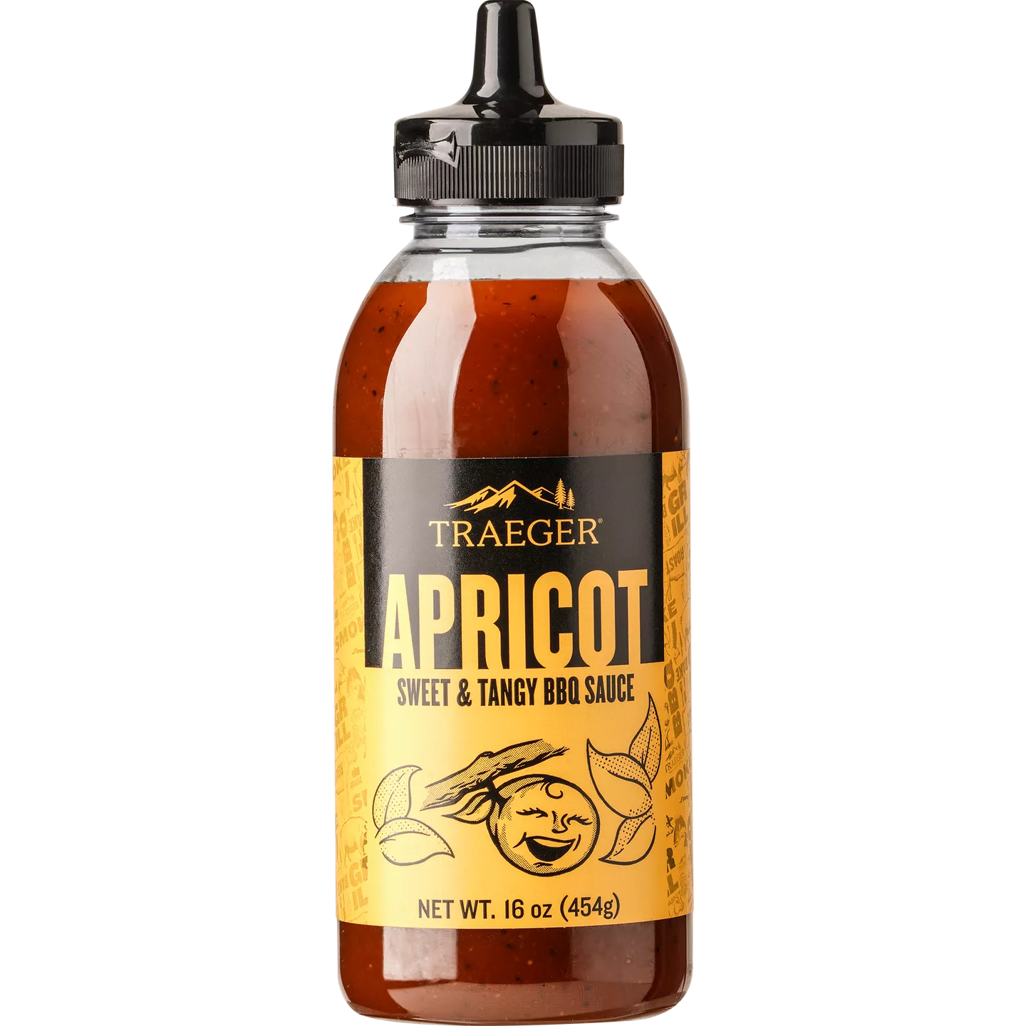 Sauce Apricot Barbecue - 16 Oz - Squeeze - SAU064 - #31234