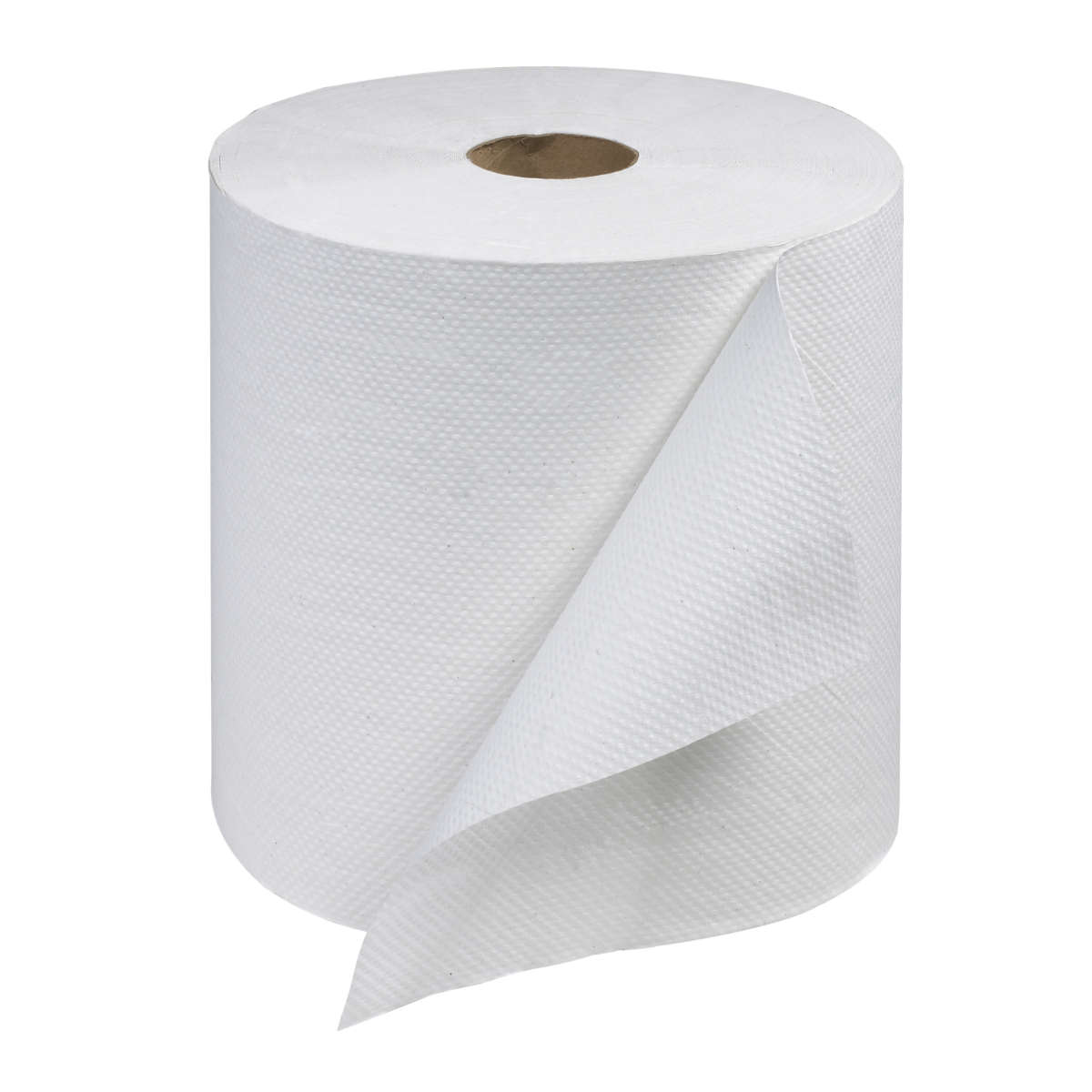 Green Select 1 Ply White Paper Towel - 15/Case - 800' Rolls - #156