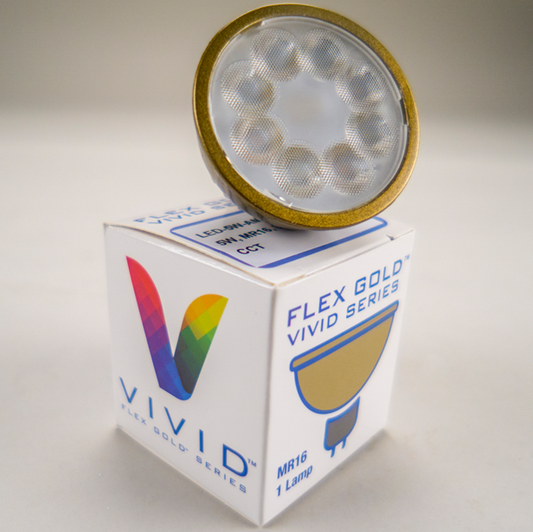 LED Light Bulb - Flex Gold - 5 Watt - MR16 - #24871