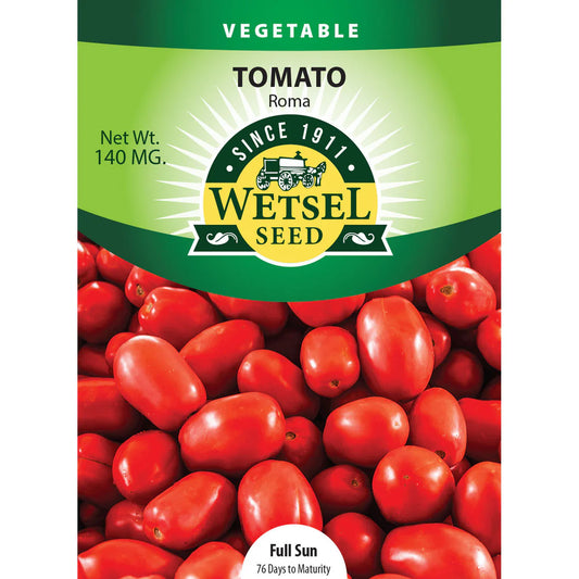 Seeds Tomato Roma - 140 Mg - #29554