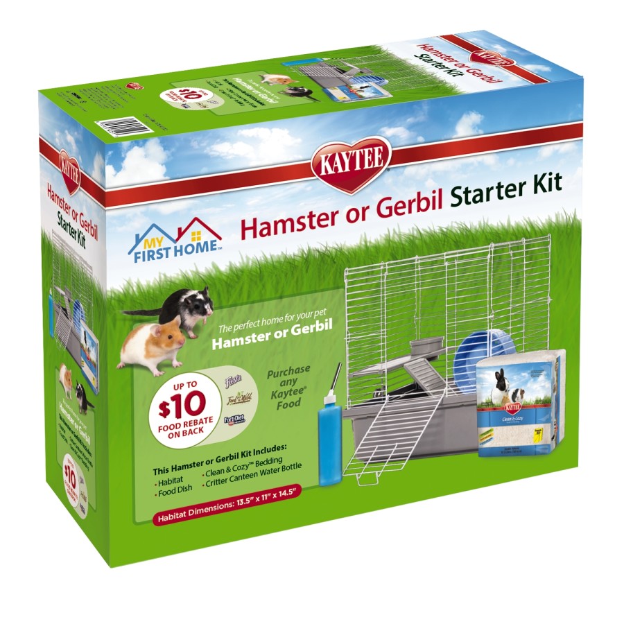 Hamster or Gerbil Starter Kit - Kaytee - #32367