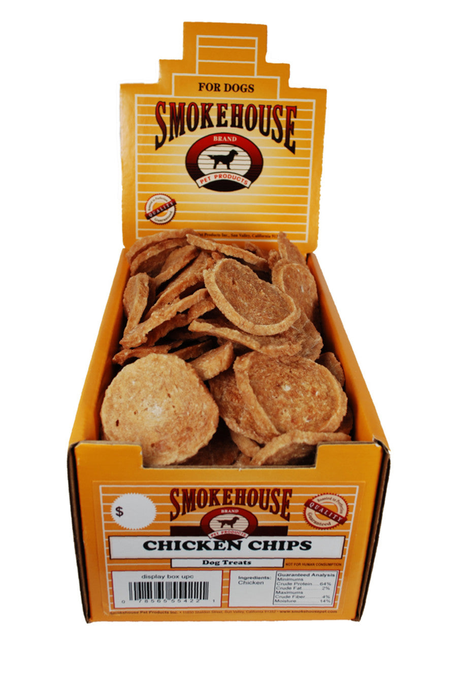 Chicken Chips Dog Treats - Smokehouse - Each - #26254